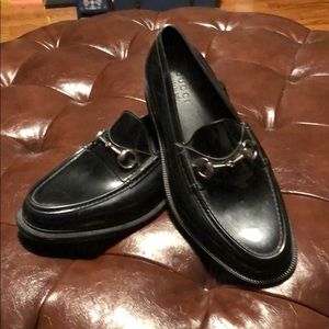 Gucci Men’s Rubber Rain Loafer size 9